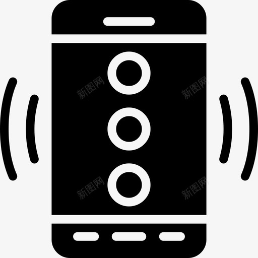 智能手机用户界面mobile4固态图标svg_新图网 https://ixintu.com 固态 智能手机 用户界面mobile4