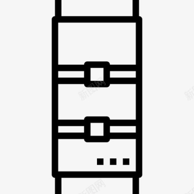 担架救援5号直线式图标图标