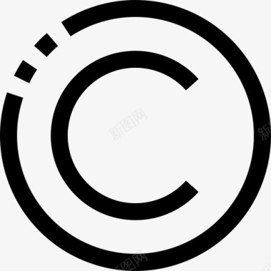 版权所有接口46线性图标图标