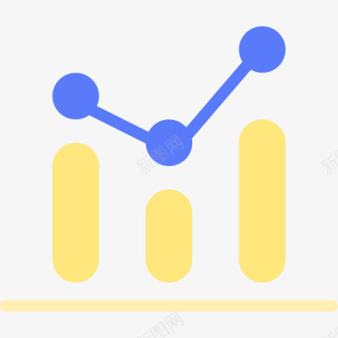 折线图seo56扁平图标图标