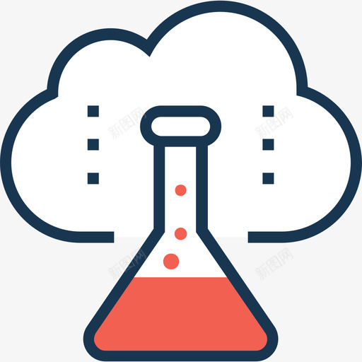 云计算网页与开发12线性颜色图标svg_新图网 https://ixintu.com 云计算 线性颜色 网页设计与开发12