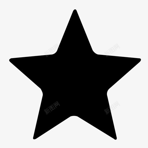 ic_starsvg_新图网 https://ixintu.com ic_star 填充