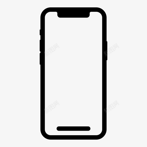 iphonexsmax苹果iphoneios设备图标svg_新图网 https://ixintu.com ios设备 iphonexsmax 智能手机 移动设备 苹果iphone