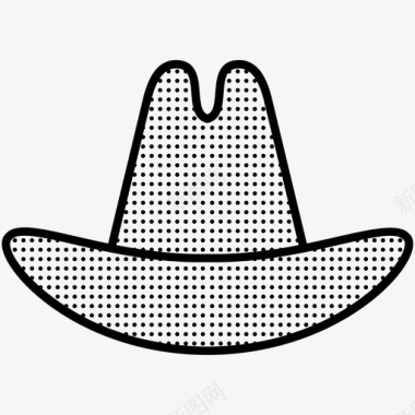 帽子牛仔墨西哥人图标图标