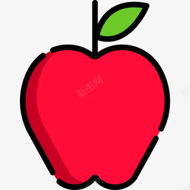 苹果秋季20线形颜色图标图标