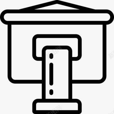 演示文稿黑板基本要素图标图标