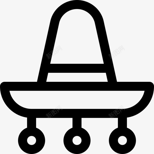 墨西哥帽服装派对6直系图标svg_新图网 https://ixintu.com 墨西哥帽 服装派对6 直系