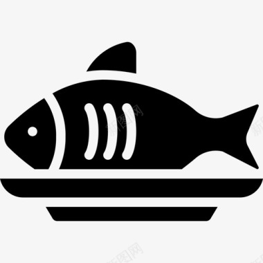 鱼美食2填充图标图标