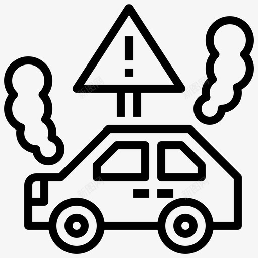 汽车保险汽车运输图标svg_新图网 https://ixintu.com 汽车 汽车保险 警告 运输