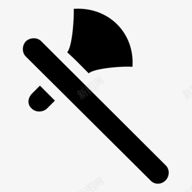 斧头手工工具伐木工人图标图标