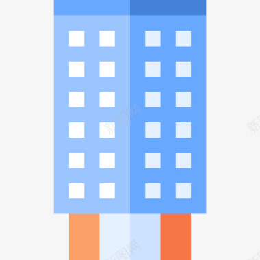22号城市公寓楼图标图标