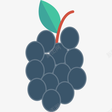 蓝莓食品饮料3无糖图标图标