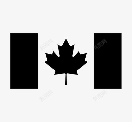 加拿大旗帜蒙特利尔图标svg_新图网 https://ixintu.com 加拿大 多伦多 旗帜 渥太华 蒙特利尔