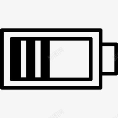电池摄影16线性图标图标