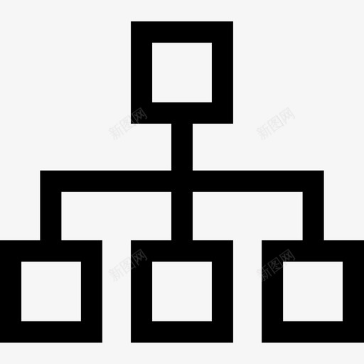关系图数据库和服务器3线性图标svg_新图网 https://ixintu.com 关系图 数据库和服务器3 线性