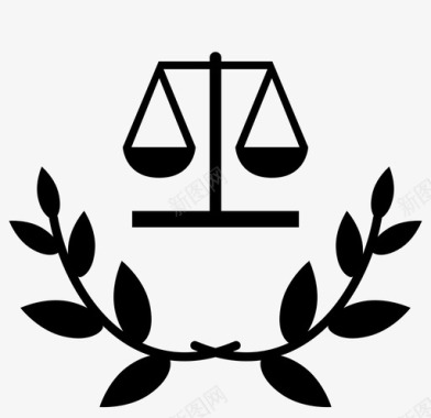卓越正义证书法律图标图标