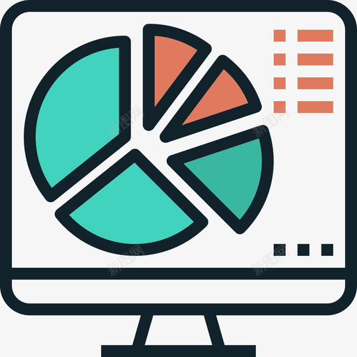 分析数据可视化3线性颜色图标svg_新图网 https://ixintu.com 分析 数据可视化3 线性颜色