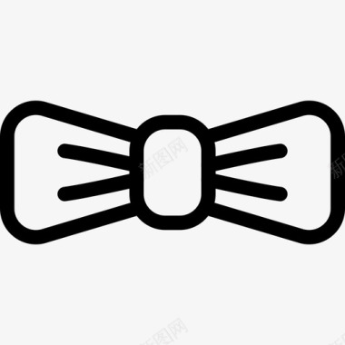 领结配饰领带图标图标