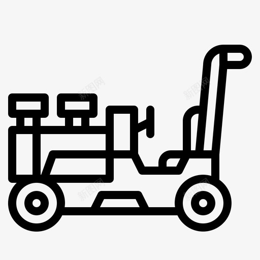 玩具车婴儿儿童图标svg_新图网 https://ixintu.com 儿童 婴儿 婴儿轮廓 玩具车