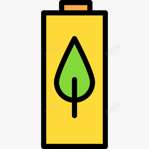 电池生态68线性颜色图标svg_新图网 https://ixintu.com 生态68 电池 线性颜色