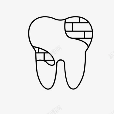 补牙牙科护理牙医图标图标