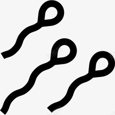 精子婴儿34直系图标图标