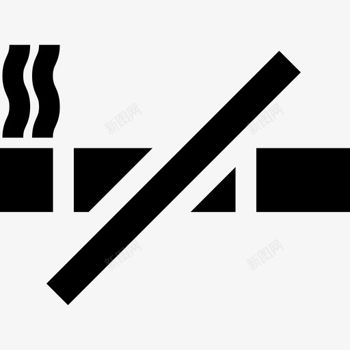 禁止吸烟消防11号已满图标svg_新图网 https://ixintu.com 已满 消防11号 禁止吸烟