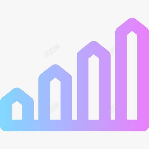 增长业务138梯度图标svg_新图网 https://ixintu.com 业务138 增长 梯度