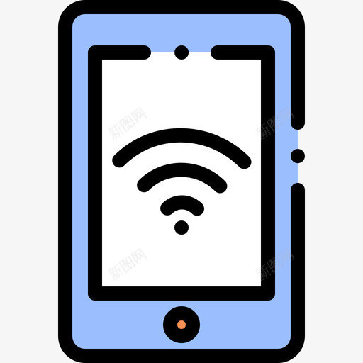 Wifi冒险7线性颜色图标svg_新图网 https://ixintu.com Wifi 冒险7 线性颜色