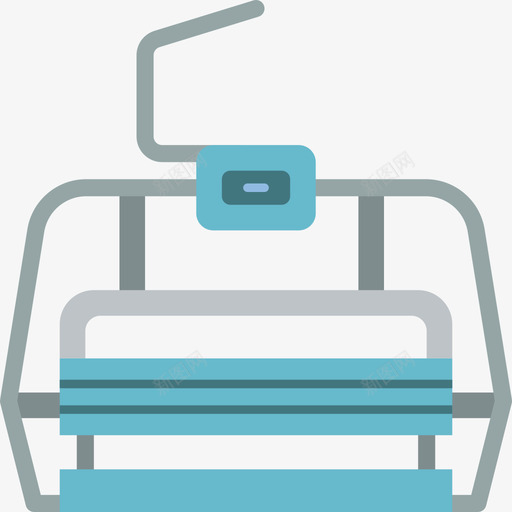 滑雪升降机极限运动2平板图标svg_新图网 https://ixintu.com 平板 极限运动2 滑雪升降机