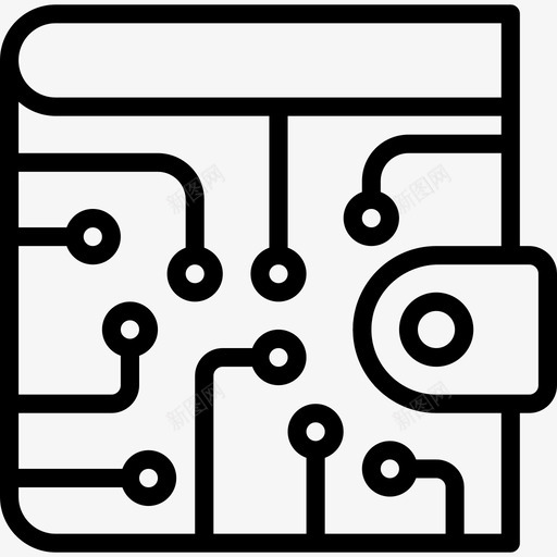 支付方式数字经济2线性图标svg_新图网 https://ixintu.com 支付方式 数字经济2 线性