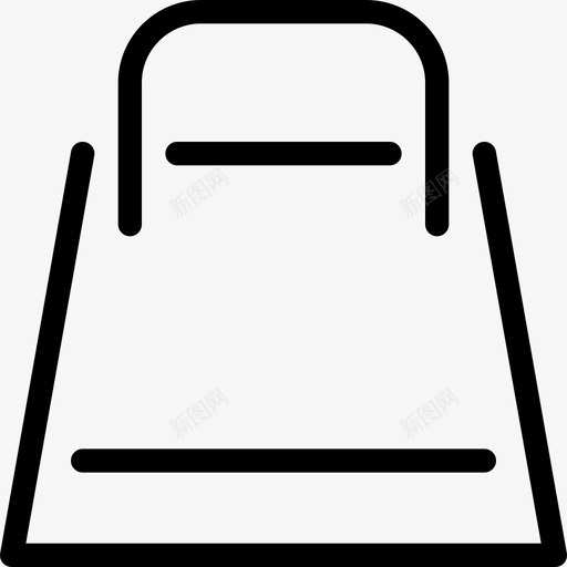 购物袋购物58线性图标svg_新图网 https://ixintu.com 线性 购物58 购物袋