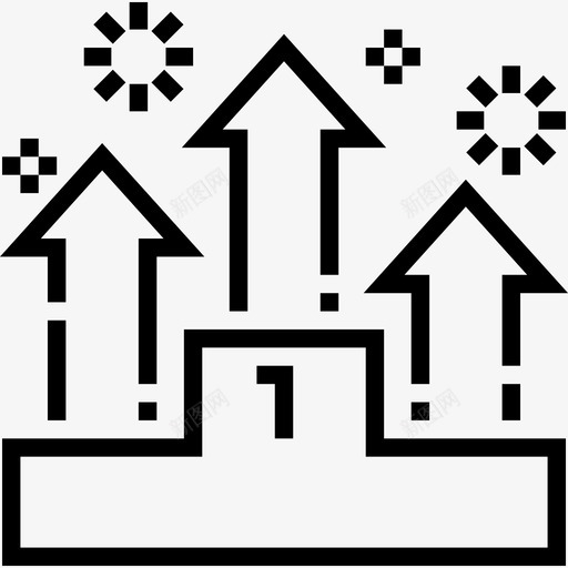 成功商业成功直系图标svg_新图网 https://ixintu.com 商业成功 成功 直系