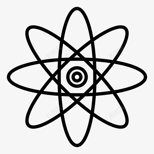 原子圆物理学图标svg_新图网 https://ixintu.com 原子 圆 宇宙 宇宙飞船科学 物理学 空间 行星