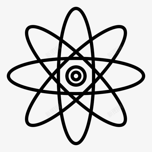 原子圆物理学图标svg_新图网 https://ixintu.com 原子 圆 宇宙 宇宙飞船科学 物理学 空间 行星
