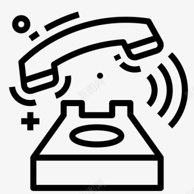 电话铃声通话聊天图标图标