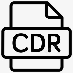 Corelcdr文件corel格式图标高清图片