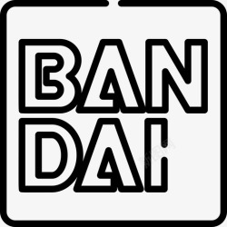 BandaiBandai视频游戏标志3线性图标高清图片