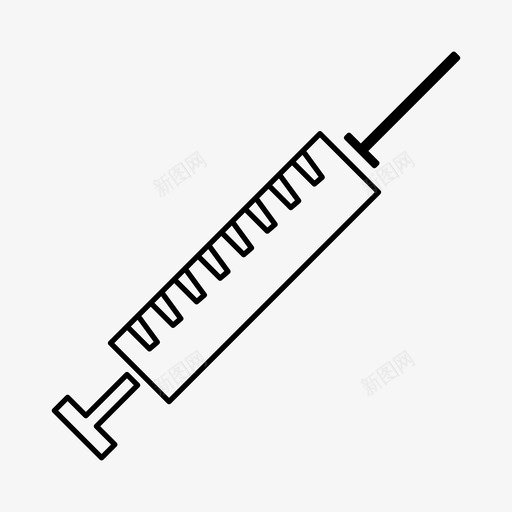 注射麻醉兴奋剂图标svg_新图网 https://ixintu.com 兴奋剂 昏迷 注射 注射器 麻醉