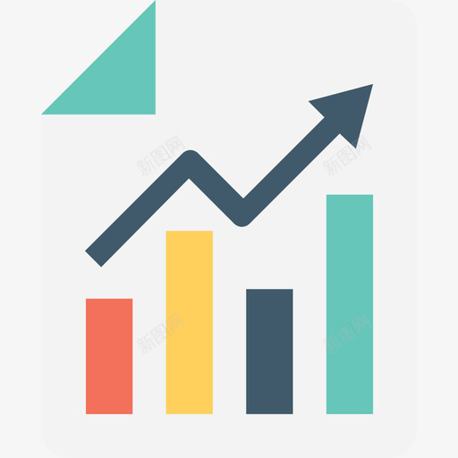 分析项目管理5扁平图标svg_新图网 https://ixintu.com 分析 扁平 项目管理5
