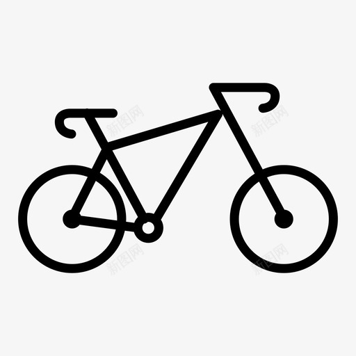 自行车绿色环保骑自行车图标svg_新图网 https://ixintu.com 绿色环保 自行车 芝加哥 骑自行车