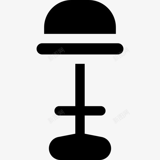 椅子家具21填充图标svg_新图网 https://ixintu.com 填充 家具21 椅子