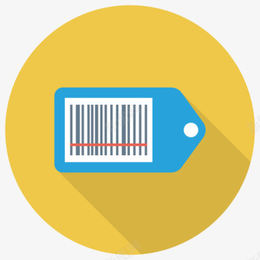标签购物电子商务循环图标图标