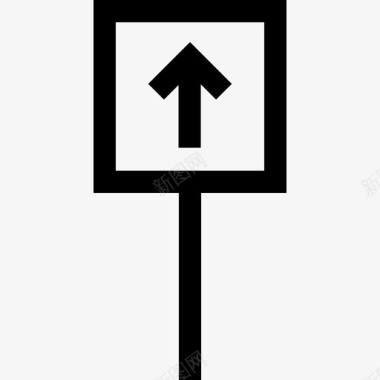 单向信号禁止3线性图标图标