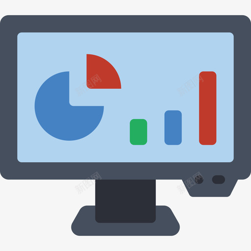 显示器办公设备3平板图标svg_新图网 https://ixintu.com 办公设备3 平板 显示器