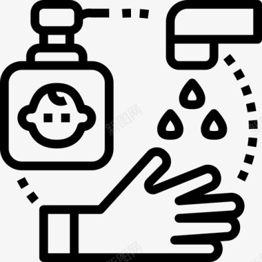 洗手宝宝健康2直系图标图标