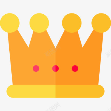 皇冠服装派对5公寓图标图标