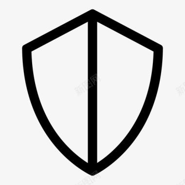 盾守卫保护图标图标