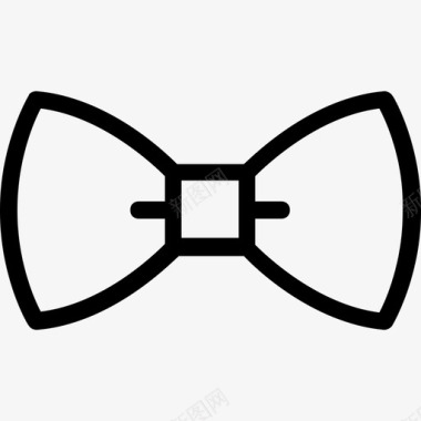 领带缝纫18直线图标图标
