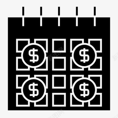 日历日期利息图标图标